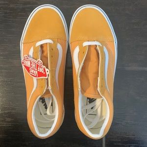 NWT orange vans